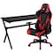 Flash Furniture 30.375 H, 55.125 W X Red BLN-X20D1904L-RD-GG - alternate 4